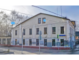 Недорогой фальшфасад на здание с антивандальной защитой от порезов и надписей, 2-ой Кожевнический пер. 2, фото №1